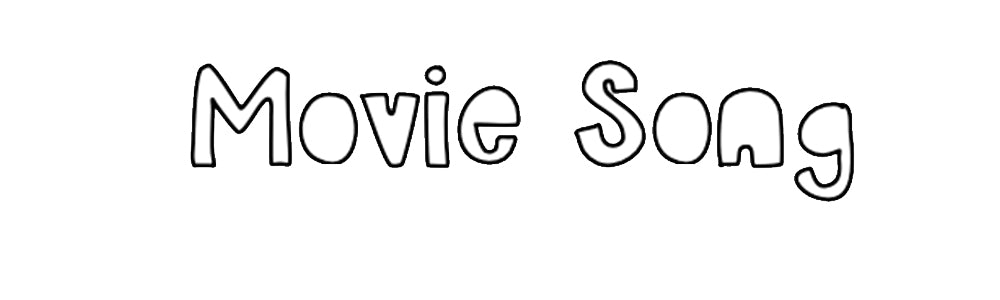 Movies Song - font for neon sign