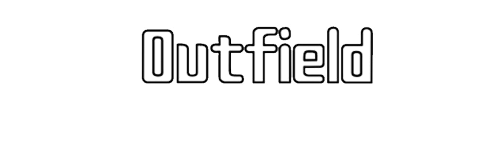 Outfield - font for custom neon sign