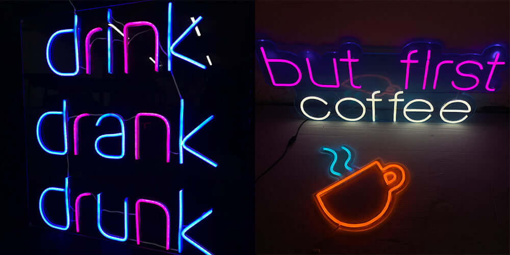 Drink Neon Sign