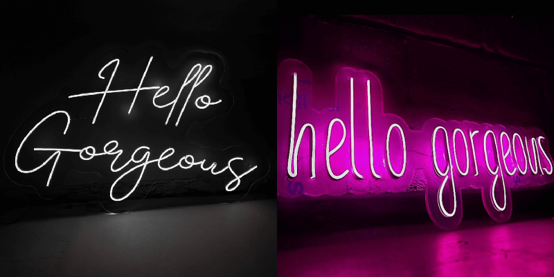 Hello Gorgeous Neon Signs