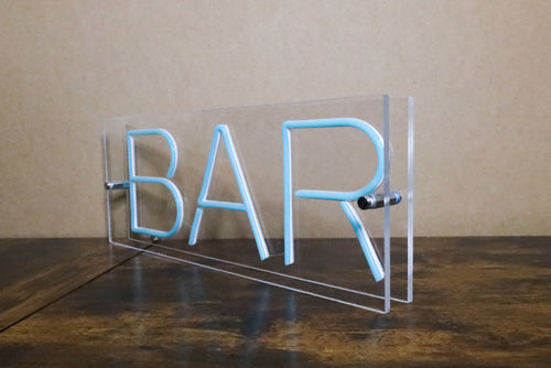 open box bar led neon sign 