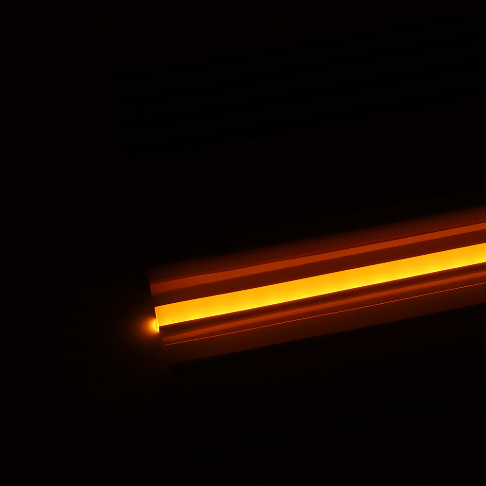 custom neon sign colour orange