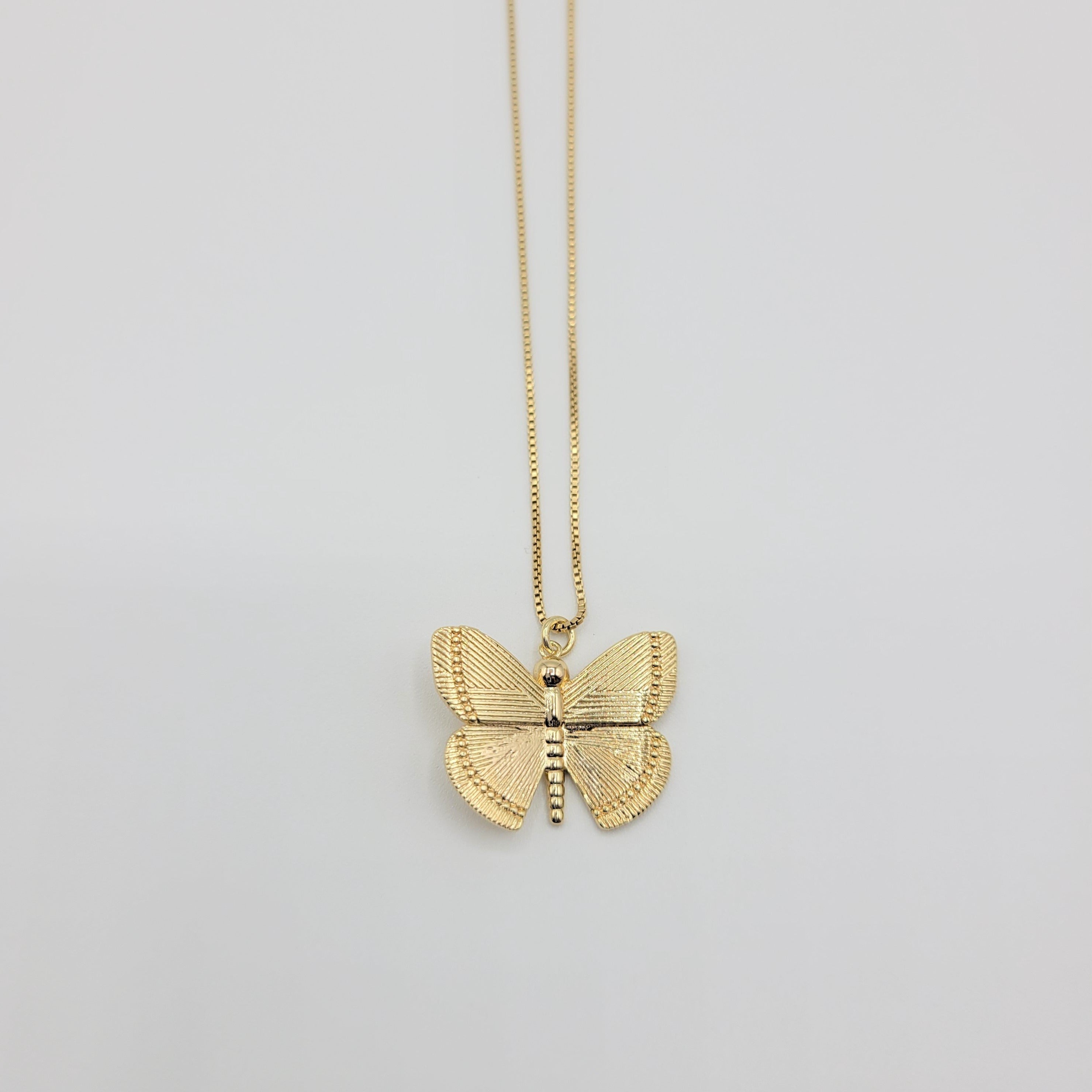 chloe butterfly necklace