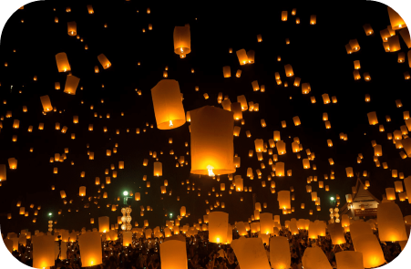 Paper lanterns