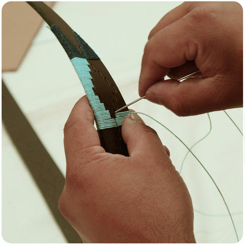 stitching a belt