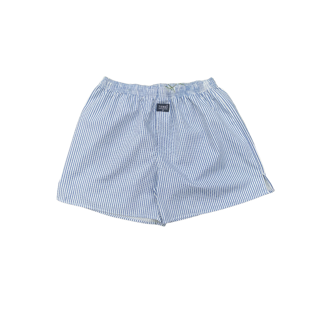 Tendi Men Cotton Boxer Underwear Blue Lines