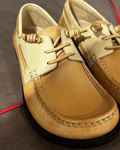 Boat shoes design from Loewe's creative director Jonathan Anderson