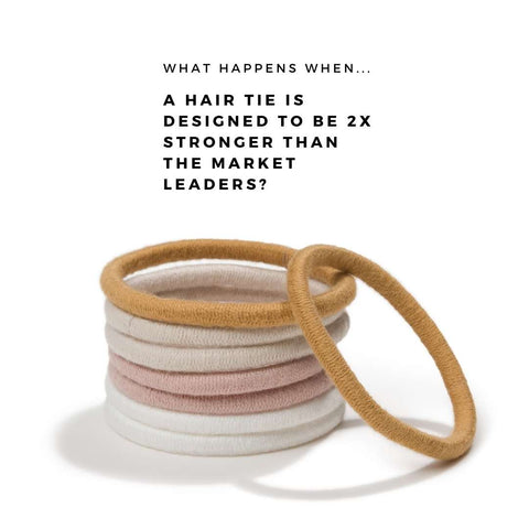 strong hair ties that don't snap or break