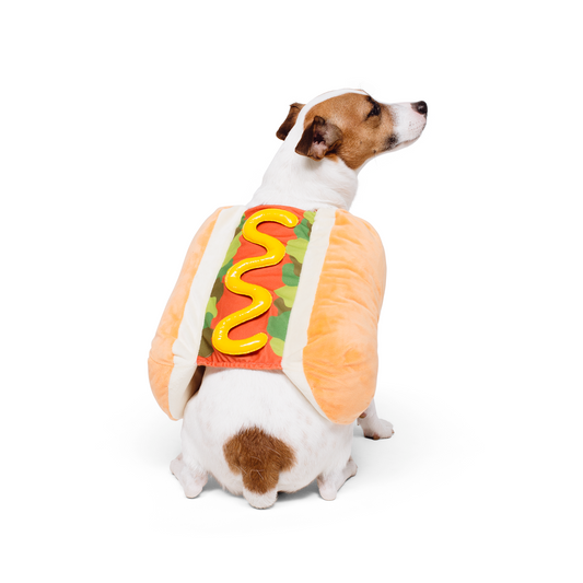 Linebarker Dog Costume Padded Line Backer Pet Tee Halloween Football  T-Shirt XS
