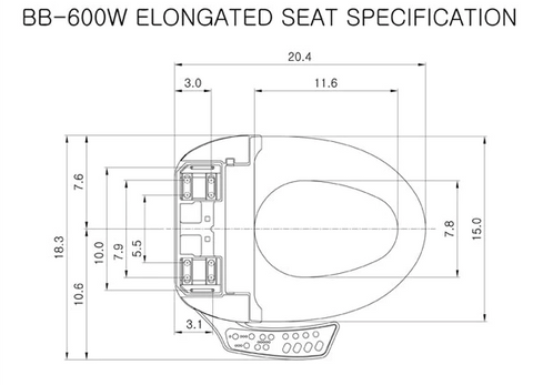 BB-600 elongated specs