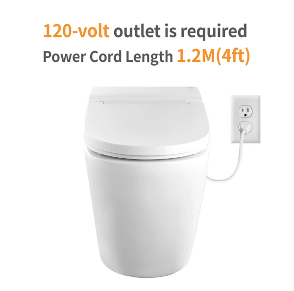Vovo TCB-8100 power outlet is required for installation