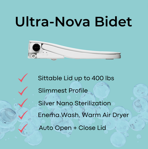Ultra-Nova Bidet Seat Features
