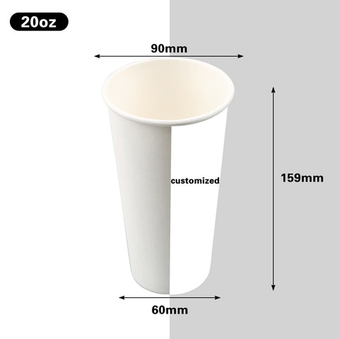 sale 16 oz double wall coffee paper cups leakproof custom logo print –