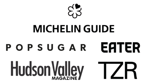 Michelin Guide, Popsugar, Eater, HudsonValley Magazine, The Zoe Report