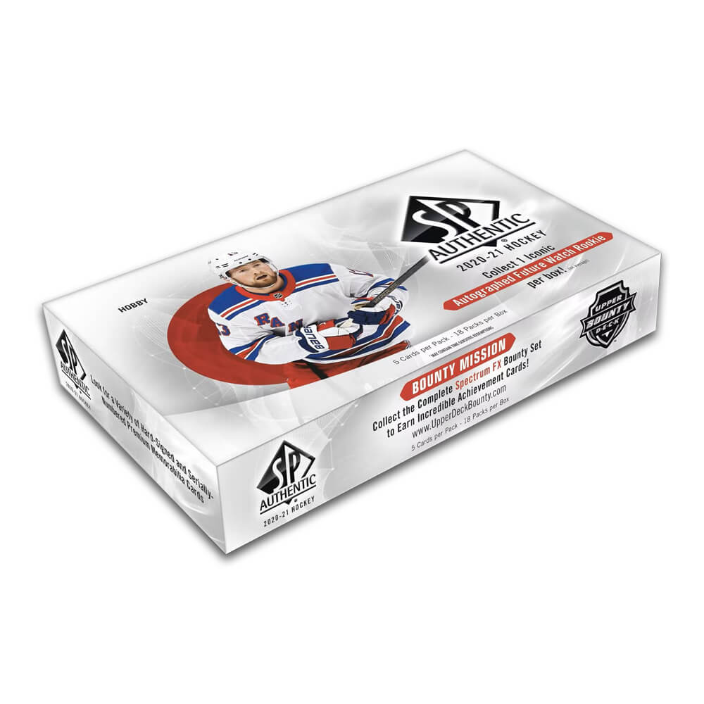 2020-21 Upper Deck SP Authentic Hockey Hobby Box - Rémi Card Trader product image