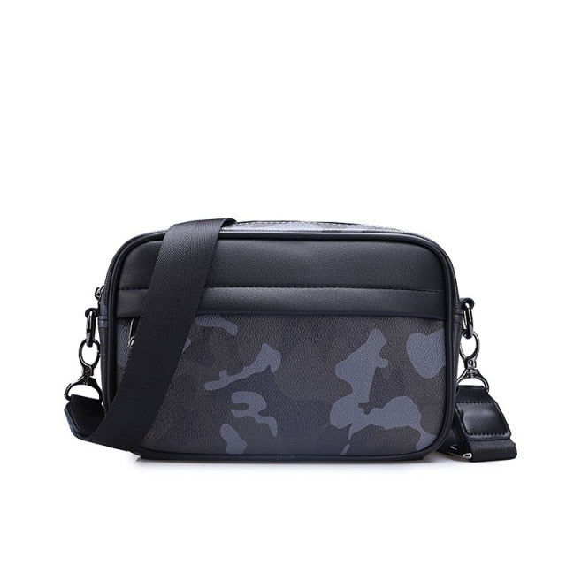 Luxury Brand Design Men Mini Messenger Bag Business Male Small Shoulder Crossbody Flap Bags Man Handbag Phone Purse sac homme - MN STORE