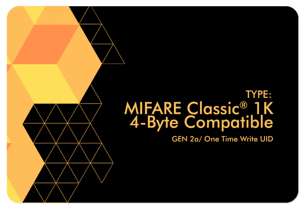MIFARE Classic® 1K 4-Byte Compatible (Gen1) Blank Tag | ICopyX
