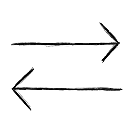 Simbolo de dos flechas