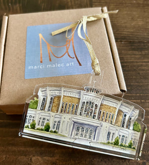 St. Pius, Mobile - Acrylic Cutout - Studio Smocks