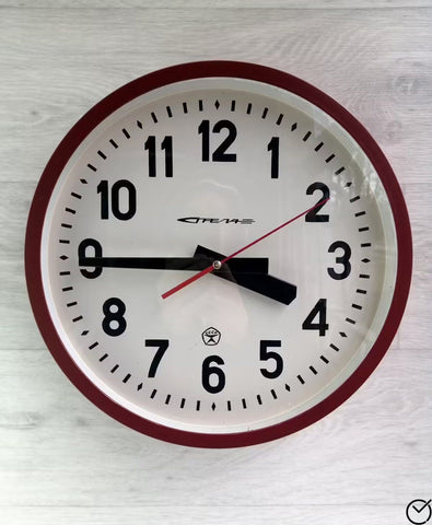 1980s wall clock model