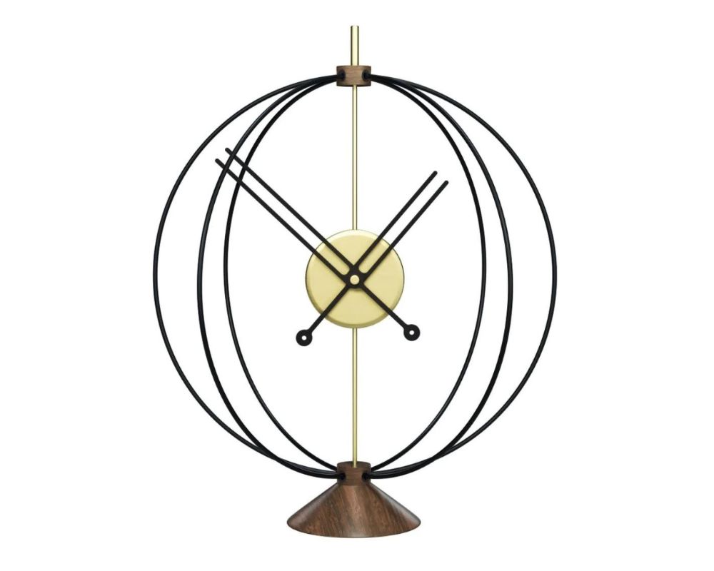 Atom model table clock ideas