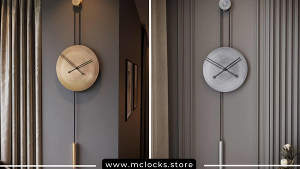 extra large modern wall clock