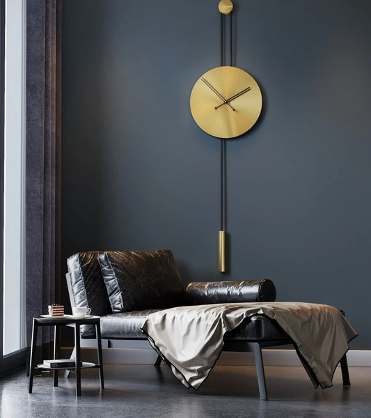 minimalist wall clock serenity