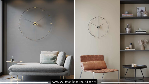 large wall clock modern