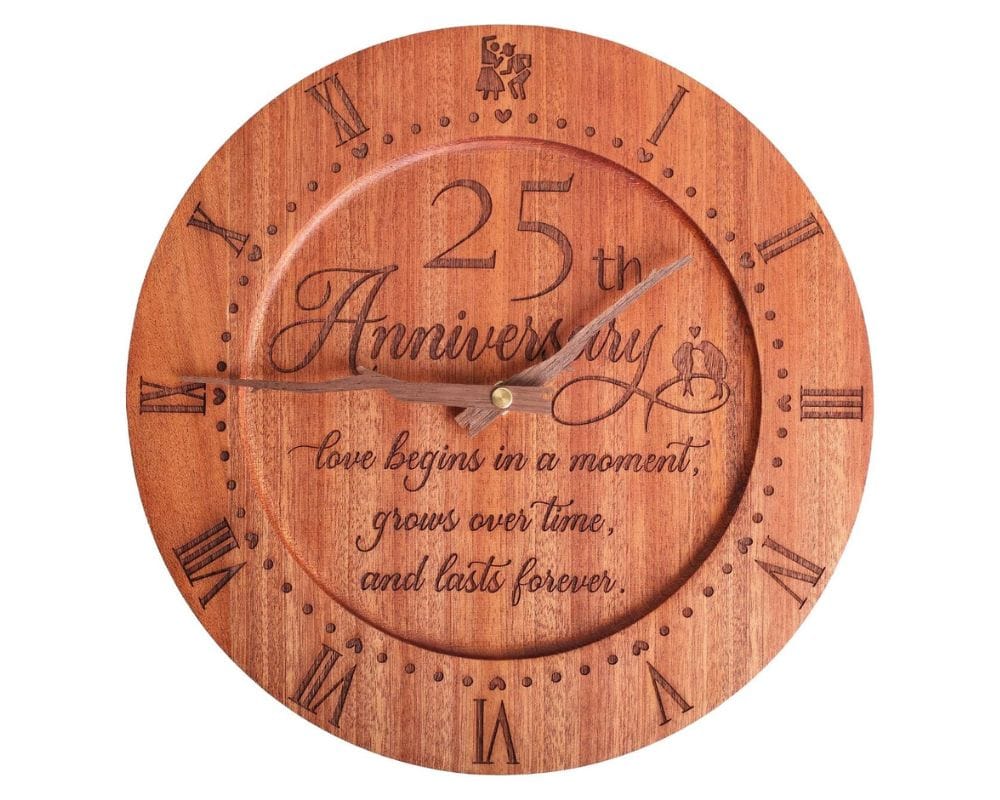 personalized and customable wall clock design