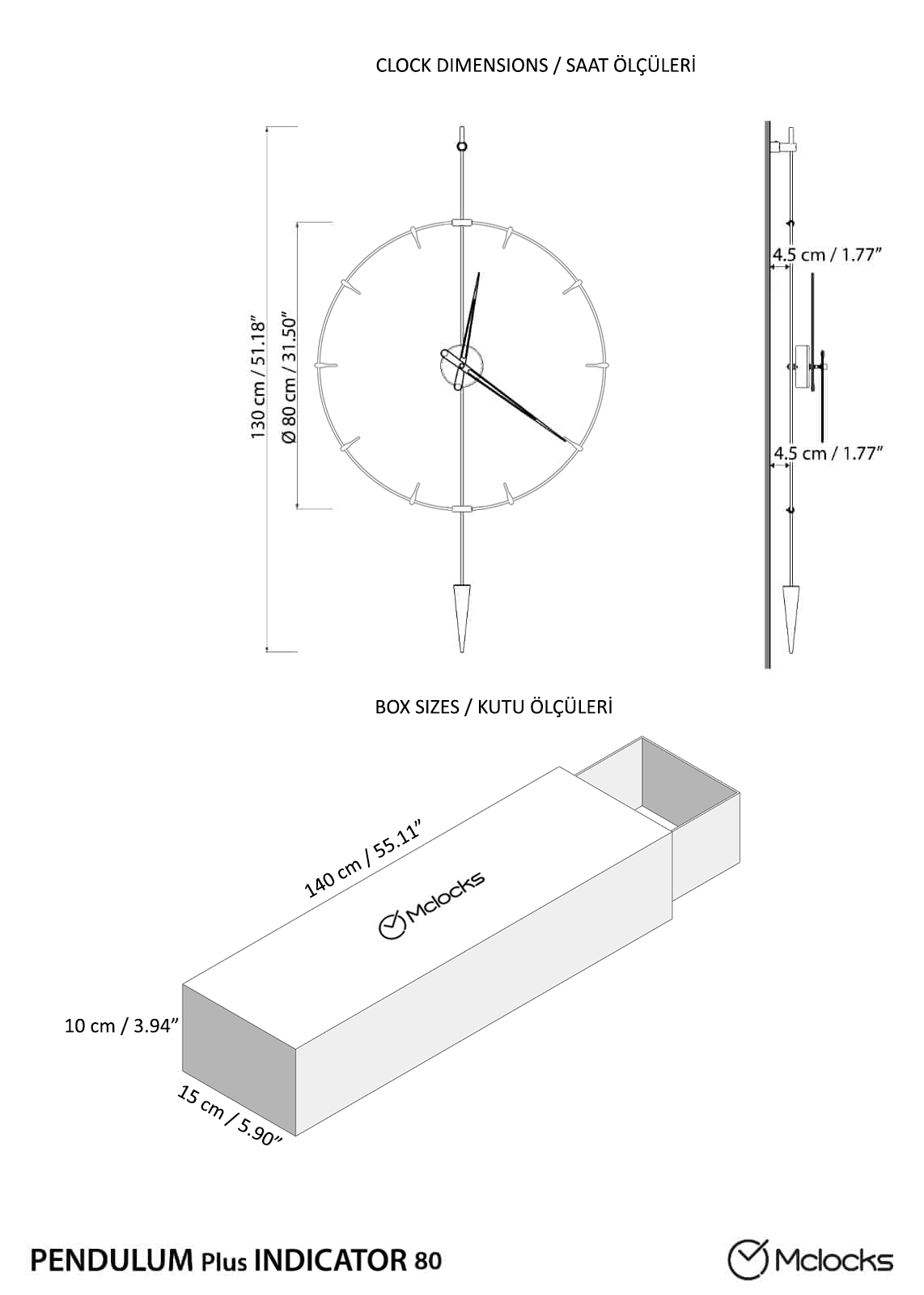 pendulum plus is one of the modern wall cloks design
