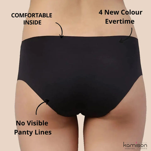 Avoiding Panty Lines: Seamless Underwear Panty for Women Combo (Pack o –