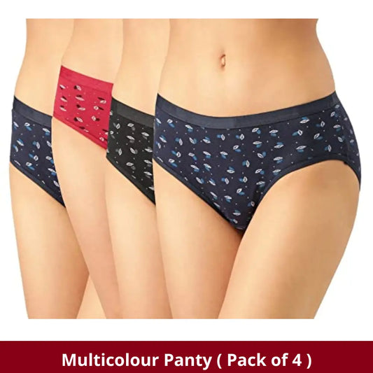 Women's Panties Hipster Underwear for women (Pack of 4 ) –