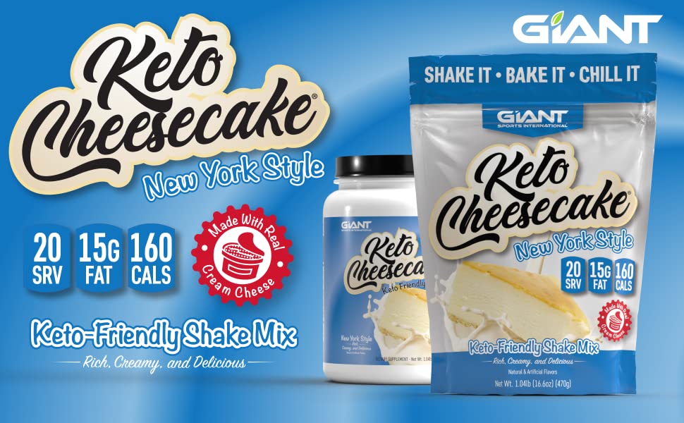 keto cheesecake product banner