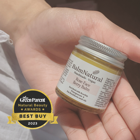 BalmNatural Best Buy award from the Green Parenting Magazine 2023