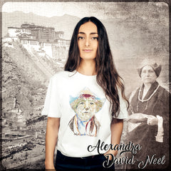 Tee-shirt Alexandra David-Neel réalisé par ShiSoH #Les Affranchies