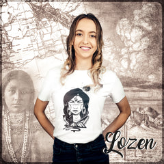 Tee-shirt Lozen reéalisé par Vicky Filiault #Les Affranchies