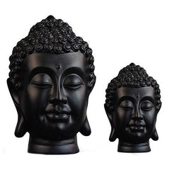 Tête de Bouddha Noire