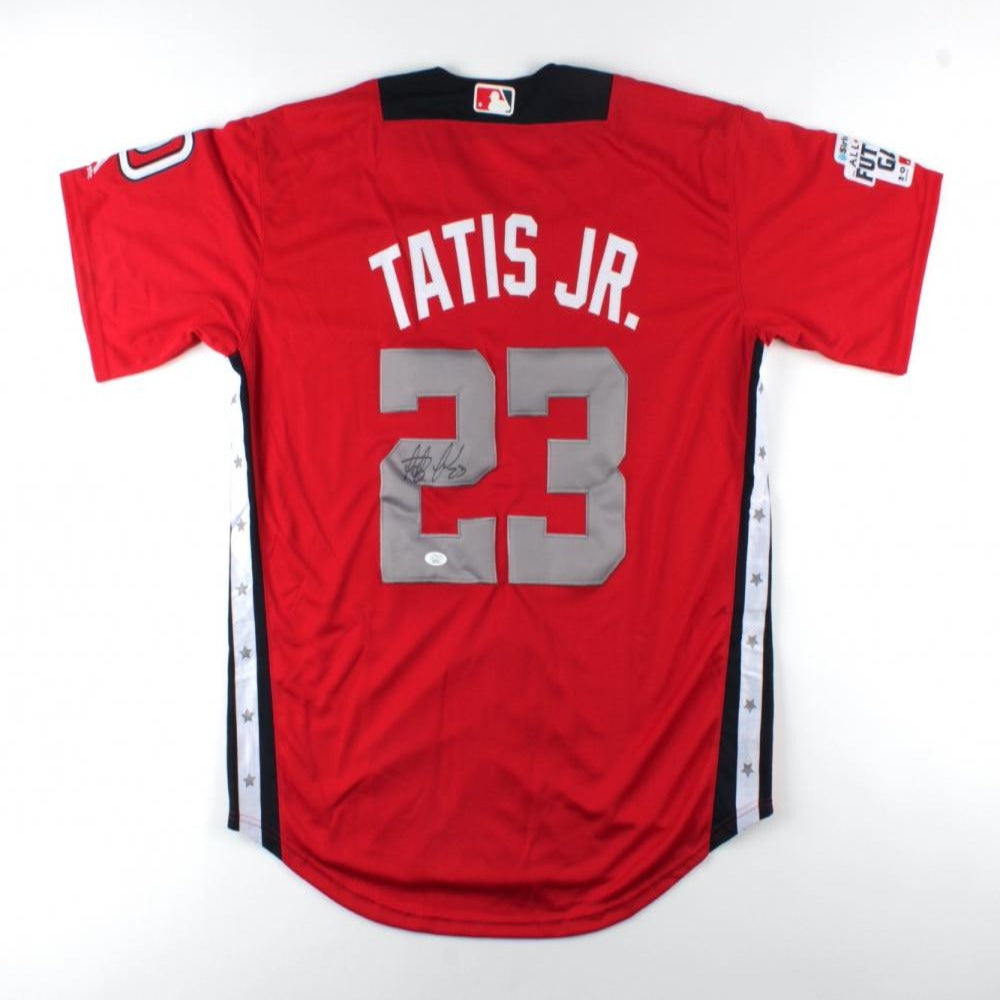 Ronald Acuna Jr Signed Framed Custom Red Pro-Style Baseball Jersey BAS –  Sports Integrity