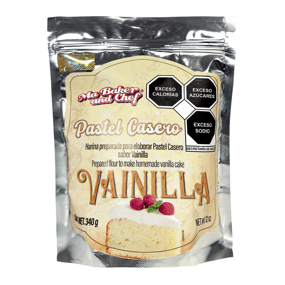 Pastel Casero Vainilla – Ma Baker and Chef
