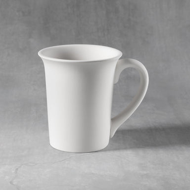 Bisque Tall Flare Mug with C Handle from Chesapeake Ceramics — Chesapeake  Ceramics