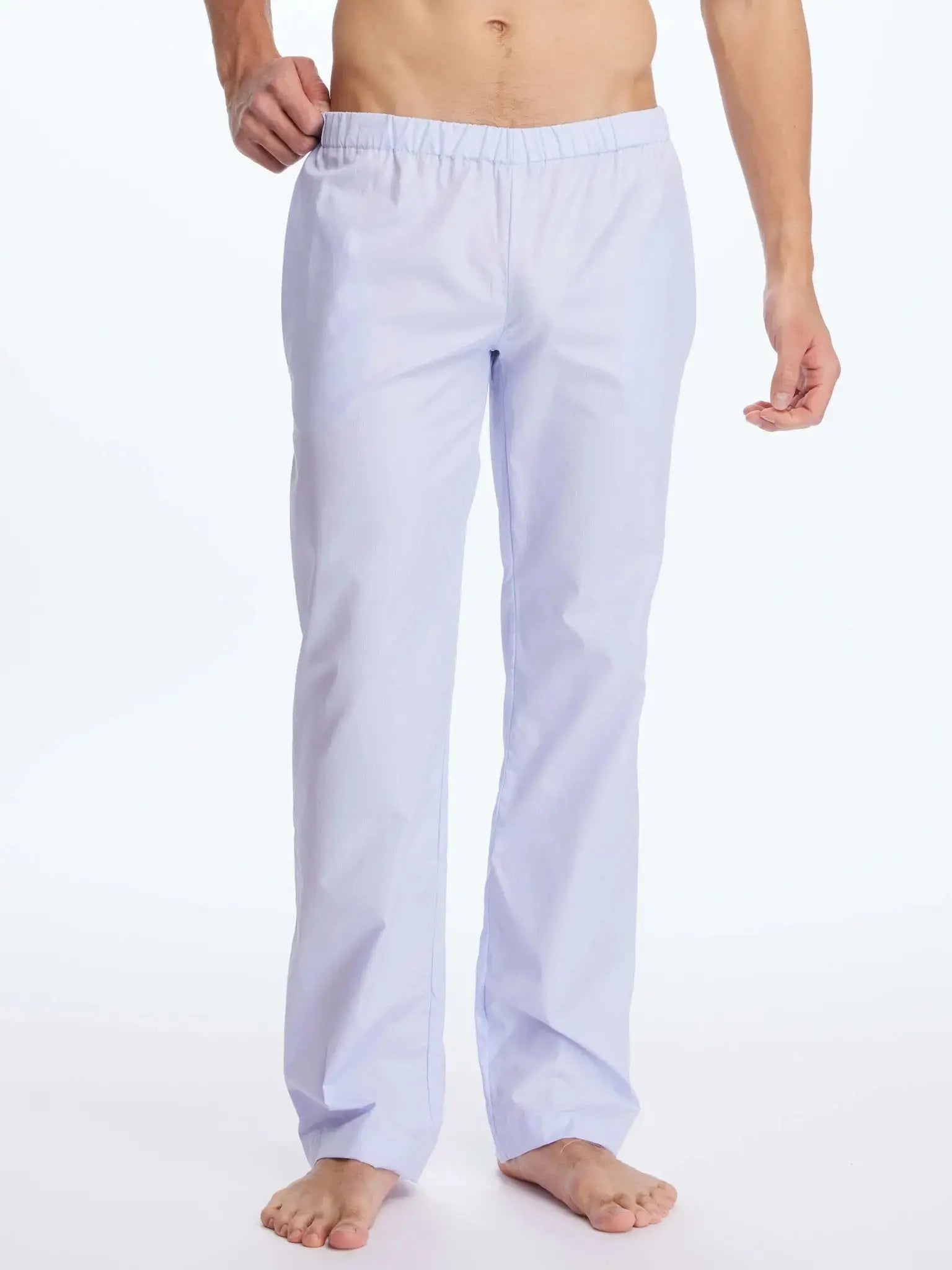 Unique Premium Quality Solid White Cotton Blend Pajama/Night Pants/Trouser/Lounge  Pants Use For Men