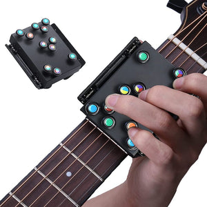 Guitar Trainer, Chord buddy, Guitar Chord Trainer, Guitar Aid Learning Tool for One-Key Chords for Guitar Accessories gifts for beginners