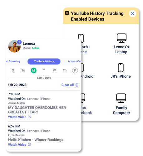 Gryphon - Premium Protection - YouTube History Tracking