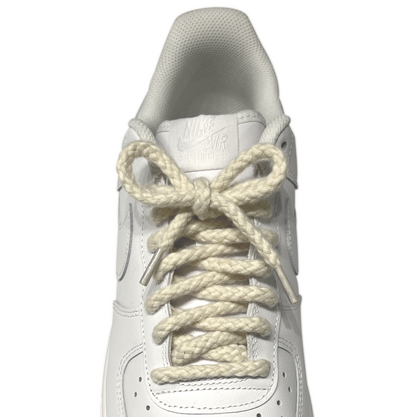 Light Brown Thick Rope Shoelaces – Looped Laces