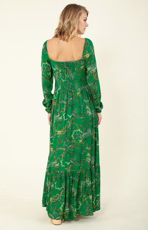 vinita maxi dress, color_green