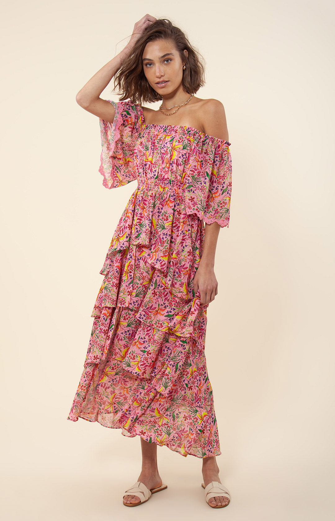 Zahara Tiered Dress