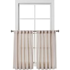 66-120 Knob Curtain Rod Brushed Nickel - Threshold™