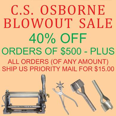 C.S. OSBORNE SALE