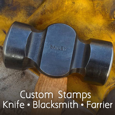 Custom Steel Stamps for Knife Makers