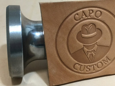 Custom brass leather stamp – Broadway Leather Company